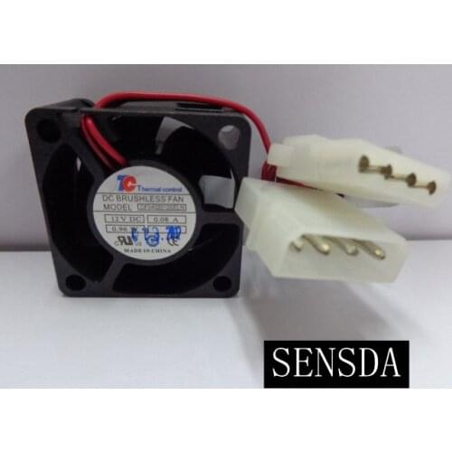 New 40mm fan For DF0402012SELN 4cm 4020 For molex 4D 5 Blade Cooler Brushless Mini Cooling Fan 4020