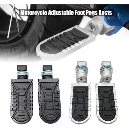 For BMW R1250GS R1200GS LC ADV R1200 R 1250GS Adventure 2014-2021 Motorcycle Adjustable Rear Footrests Passenger Foot Pegs Rests
