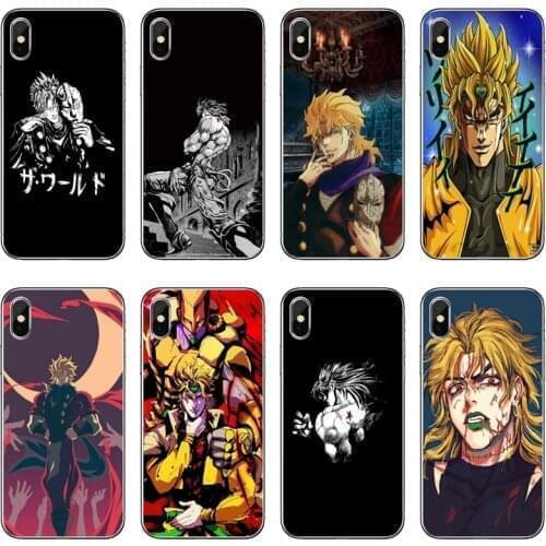 Dio Brando The World jojo Silicone Phone Case For Xiaomi Mi 11 Note 10 10T 9 9T 8 Pro A2 Lite A3 A1 Poco F1 F2 M3 X3 NFC