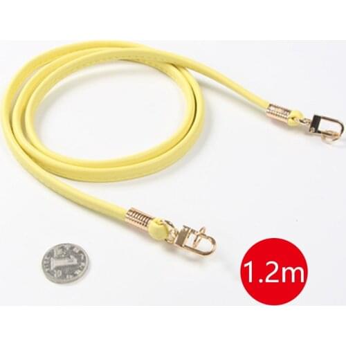 1PC New PU Leather Shoulder Bag Strap Handles Buckle DIY Replacement Purse Solid Color for Handbag Belts Strap Accessories