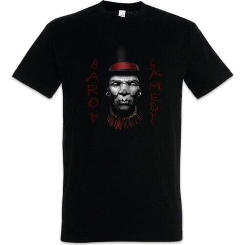 Baron Samedi II. Haiti Voodoo Bawon Samdi Magic T-Shirt. Summer Cotton O-Neck Short Sleeve Mens T Shirt New S-3XL