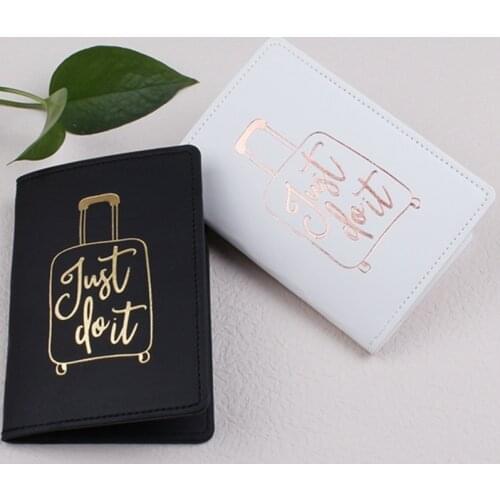 PU Leather Passport Cover Suitcase Men Women Travel Passport Holder Card Case Protector Cover Wallet Bag CH40