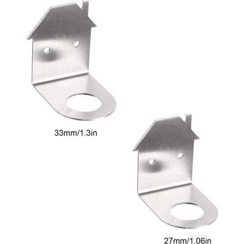 Wall Mounted Shampoo Holder Stainless Steel Shower Bottle Shelf Soap Pump Bottle Rack Shampoo Wall Shelf Bathroom Accessories