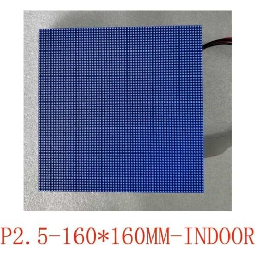 Led panel P2.5 indoor stage background advertisements led display small module matrix 64x64 pixels High resolution hub75 screen