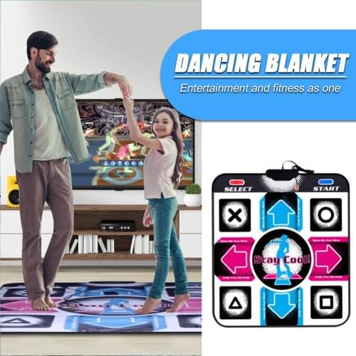 Dancing Step Dance Pads Dancer Blanket Non-Slip Foot Print Dance Mats to PC/TV kids toy Dancer Blanket Equipment Revolution HD