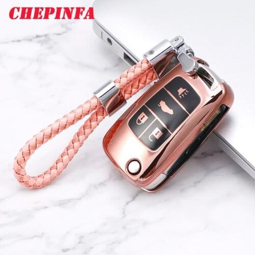 TPU Car Key Case Full Cover Protect Shell For Chevrolet Cruze Opel Vauxhall Mokka Encore Astra Corsa E Insignia Zafira G H Keych