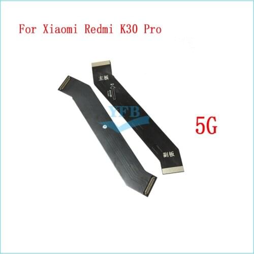 10pcs Mainboard Flex For Xiaomi Redmi Poco F2 Pro X3 X2 F1 M3 M2 Pro K30 Pro K40 4G 5G Motherboard Connector LCD Flex Cable