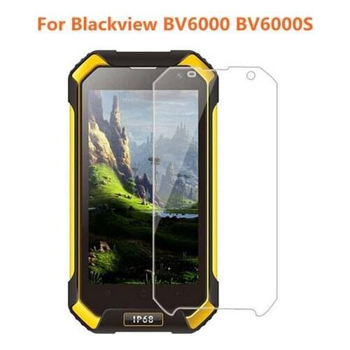 10pcs For Blackview BV6000 Tempered Glass Original 9H Protective Film Front Cover Screen Protector For Blackview BV6000S Guard
