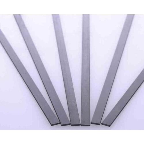 2Pcs 200mm 400mm Carbon Fiber Strips Light Weight Carbon Sheets For RC Model