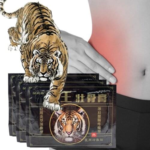 8/16/24/32Pcs Tiger Balm Strong Bone Cream For Knee Rheumatoid Arthritis Pain Relief Patch Body Massage Heath Care
