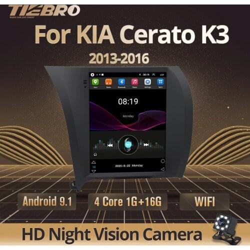 2DIN Android 9.0 Car Radio For Kia Cerato K3 Forte 2013 2014 2015 2016 Car Multimedia Video Player GPS Navigation Stereo Auto