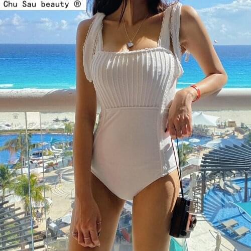 Chu Sau beauty Women's One-piece Swimwear
