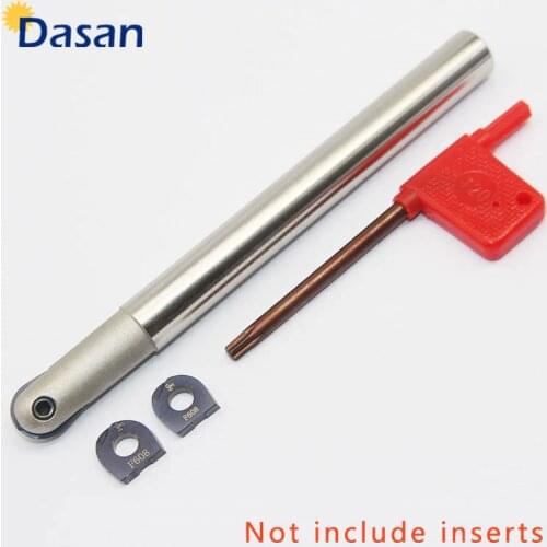 1pc T2139 C12 6R 150 Ball Milling Holder Indexable mirror Ball end mill milling cutter for finish machining