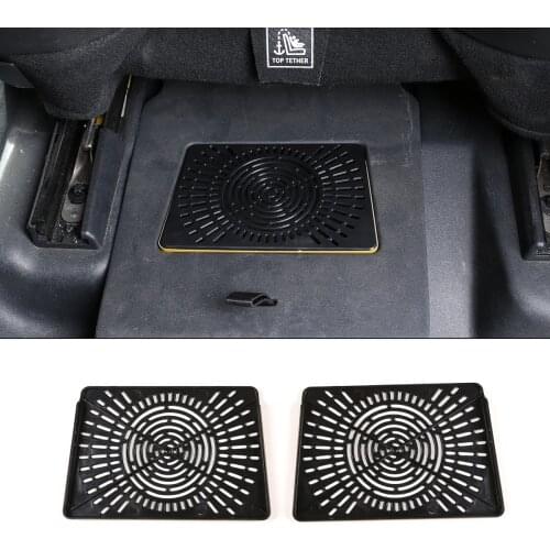For Land Rover Defender 110 2020-2022ABS Car Styling Under Seat AC Heat Air Conditioner Duct Vent Outlet Grille Protective Cover