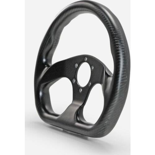 For MX5 FT86 Civic BRZ GTR GTS Matt Finish Flat Type Dry Carbon Steering Wheel Universal Fit (320mm Diamete, 6 Bolts 70mm PCD)