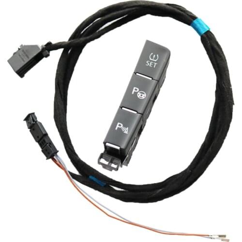 For VW Golf 7 MK7 ESP OFF MODE Driving Pattern Model Automatic Start Stop Engine Switch Button Wiring Cable Harness 5GG 927 238