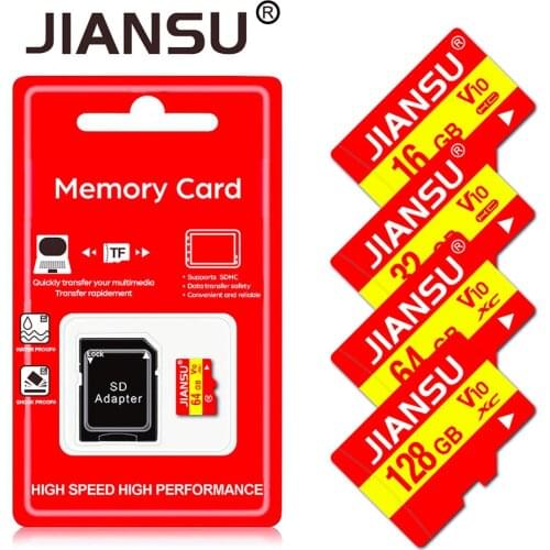 Memory Cards 256gb 128GB Class 10 SDHC/SDXC Micro SD card 64GB 32GB 16GB TF card for phone tablet with sd adapter package