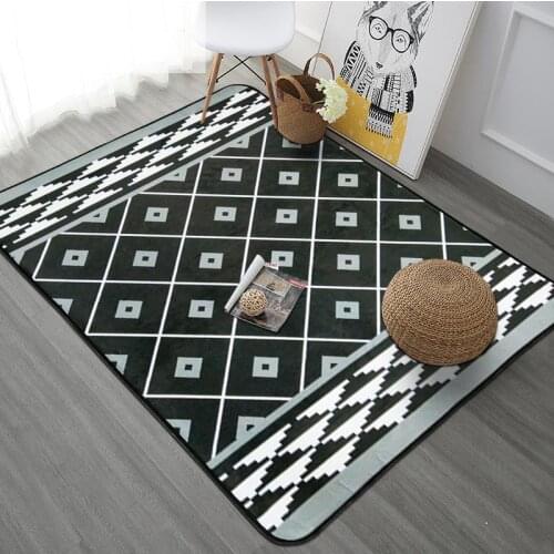 Creative Striped Carpets For Living Room Rug Coffee Table Bedroom Sofa Large Area Carpet Bathroom Tapete/Rugs Non-slip Kitchen