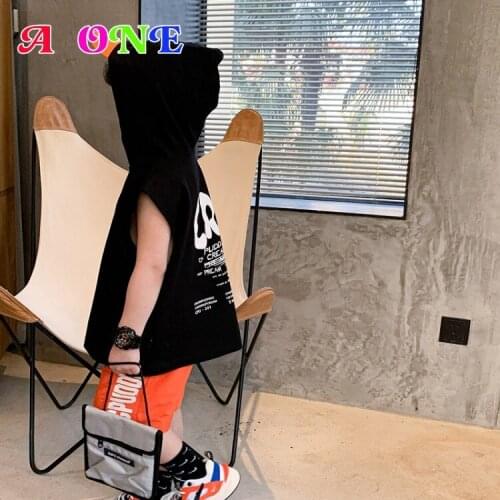 Summer boys clothes babt t-shirt kids tee kids clothes fashion letter hooded boy clothes 2T-12T yrs