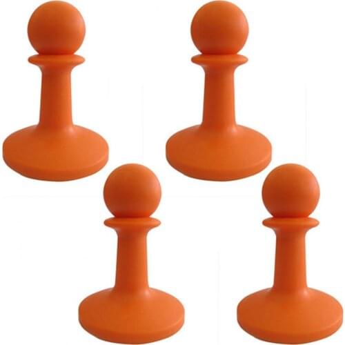 40%HOT 4Pcs A021 Anti-Thunder Protection Cover Lightning Proof Safe Awning Rod Chess Style Tent Poles Hat for Camping