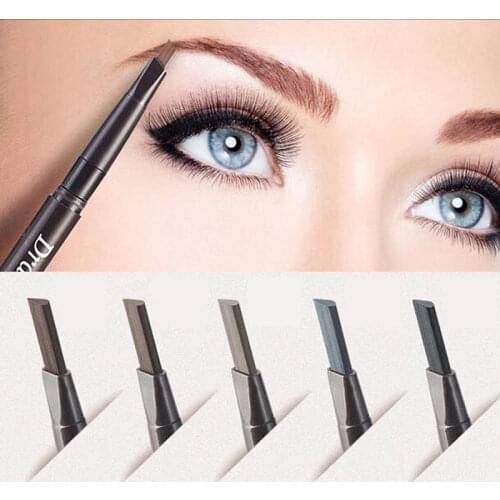 Eyes Makeup Eyebrow Pencil Double Head Eye Brow Pen Cream Maquiagem Profissional Completa Brows Make up Cosmetics for Eyebrows