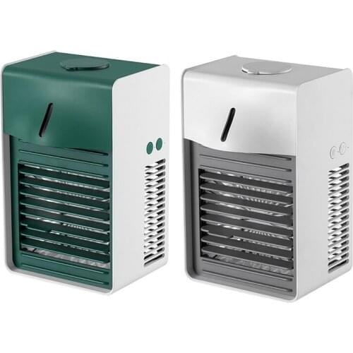 Negative Ion USB Mini Portable Air Cooler Personal Space Cooler Fan Air Cooling Fan for Office Home