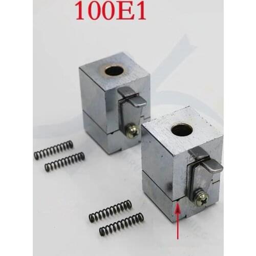 DEFU 100E1 right side Key machine Parts Fixture ,Clamp for cutter holding,100E1 original chuck with four springs