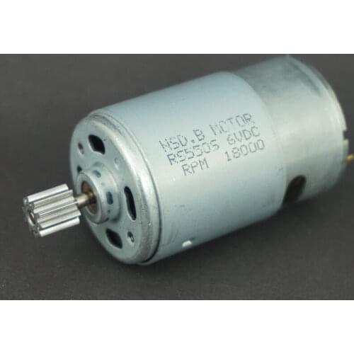 18000 RPM Motor Gearbox for Kids 6 Volt RC Ride on Ride on Car Spare Parts