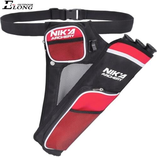 Recurve Bow Hip Quiver 3 Tube Cases for Arrows Archery Accessories for Adults Hunting Equipment Bow & Arrow Accessories