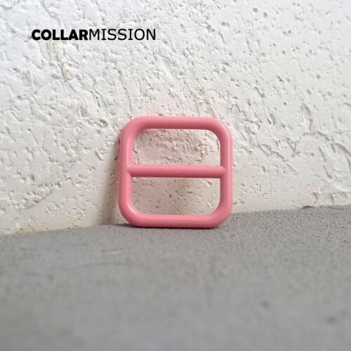 Retailing pink adjustable buckle to adjust 20mm webbing sewing zinc alloy metal crafts stoving varnish CRZK20P