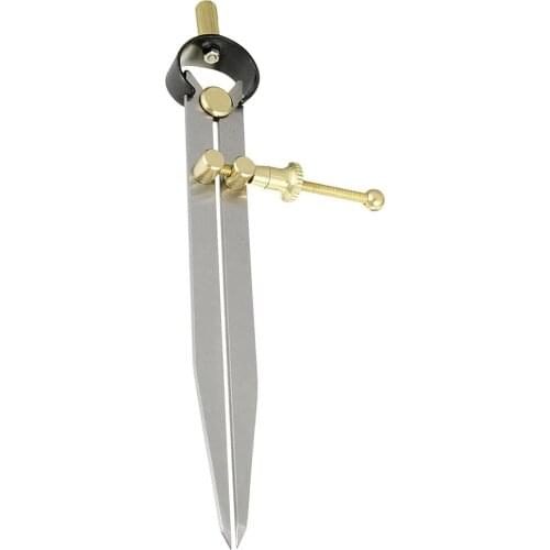 DIY Sewing Handmade Tools Wing Divider Leather Crafts Rotating Scratch Compass Woodwork Circle Drawing Tools