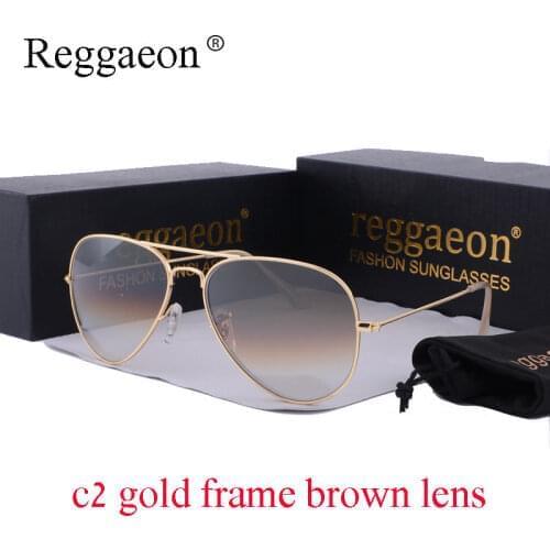 2021 High Quality G15 Glass Lens Womens Sunglasses Mens Oculos Retro Ban Mens Sunglasses UV400 Brand Classic Mirror