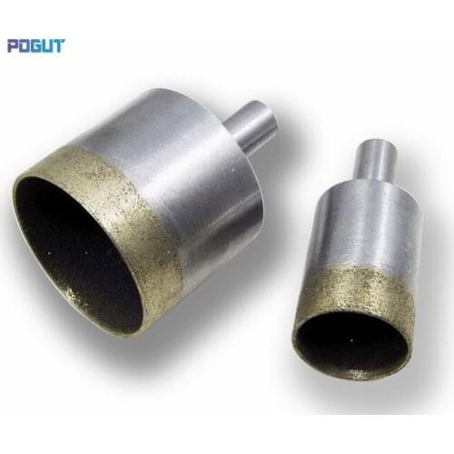 Straight shank 76mm to 100mm,High Quality Diamond Glass Drill Bit, for hand drilling machine