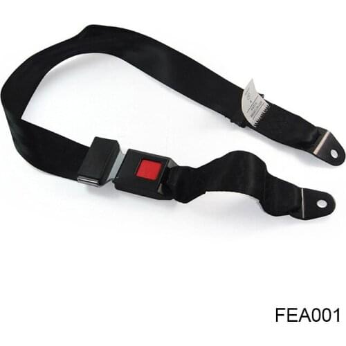 Universal Car Safety Belt 2 Point Safety Seat Belt Manufacturer School Bus Safety Belt FEA001