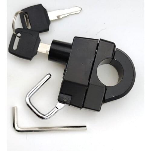 25mm Handlebar Universal Helmet Lock For HONDA VT VTX