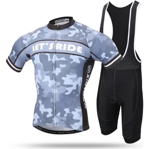 XINTOWN Cycling Jerseys MTB Bicycle jersey Set Mountain Bike Clothing Short Sleeve Cycling Clothing Ropa Ciclismo Bike Bib Short