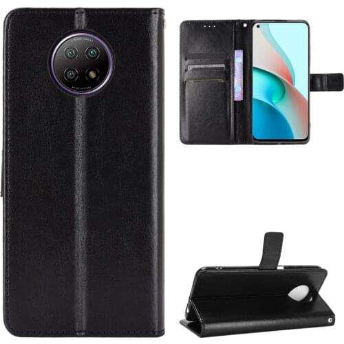 Drop Protection Flip Wallet Cover for Xiaomi Redmi Note 9T 5G Red MI Note9T 9 T Shockproof Card Holder Phone Bag Case