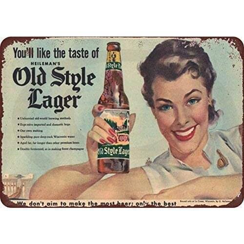 LANK 12x8 Inch Tin Signs Sexy Naked Women Pink Up Girl Vintage Metal Tin Sign Wall Decor for Man Cave Bars Cafes Pub Cafes