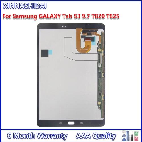 For Samsung GALAXY Tab S3 9.7 T820 T825 T827 LCD Display with Touch Screen Digitizer Sensors Full Assembly Panel