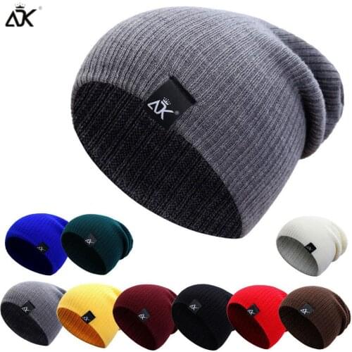 2021 Winter Hats for Woman New Men Beanies Knitted Solid Cute Hat Girls Autumn Female Baggy Cap Warmer Bonnet Ladies Casual Cap