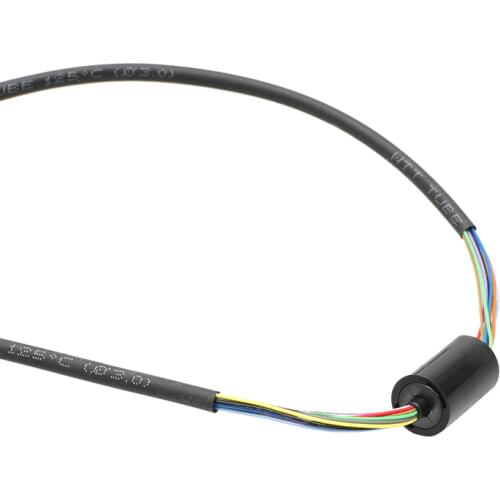 1PC 12 Channel Wires 2A Double Contact Gold-plated Slip Ring C Type Electric Slipring 250RPM Rotary Conductive Joint Connector