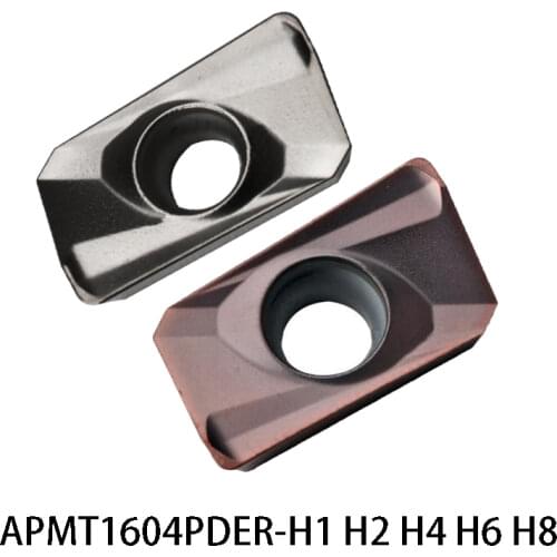 MITSUBISHI APMT1604PDER-H1 H2 H4 H6 H8 F7030 HTI10 NX2525 VP15TF Carbide Inserts APMT 1604 APMT1604 PDER Milling Cutter Lathe