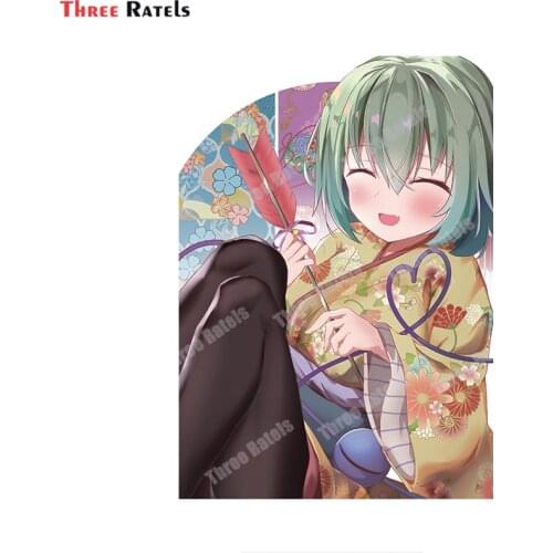 Three Ratels A848 Komeiji Koishi Touhou Anime Viny Decal For Cars Auto Accessories Waterproof Protected Stickers