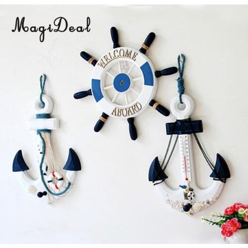 MagiDeal Hanging Decorative Anchor Hook Nautical Beach Decoration Home Tabletop Gift