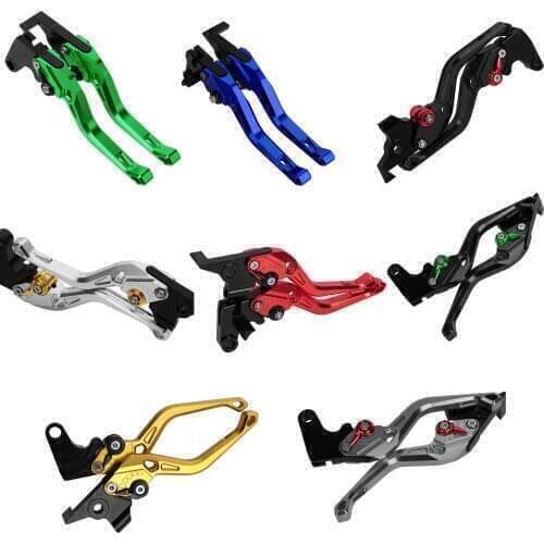 For Suzuki GSF600 BANDIT 1995-1999 GS500 1989-2008 GSF 600S BANDIT 1996-2003 CNC Short Rhombus Clutch Brake Levers Adjustable