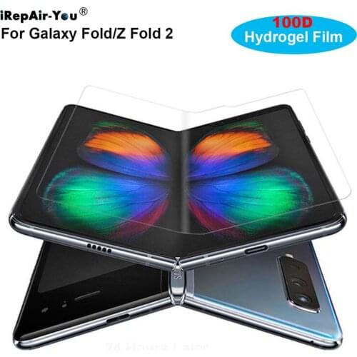 100D Full Cover Hydrogel Film Screen Protector For Samsung Galaxy Z Fold 2 Front Back UNBreakable Membrane Film for Galaxy Fold