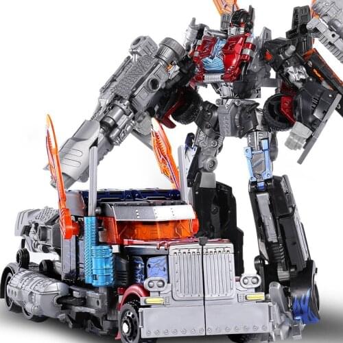 New 20cm Transformation toys boy Alloy movie series anime KO Action Figure car Engineering vehicle Tank Model Kids Toy gift SS38