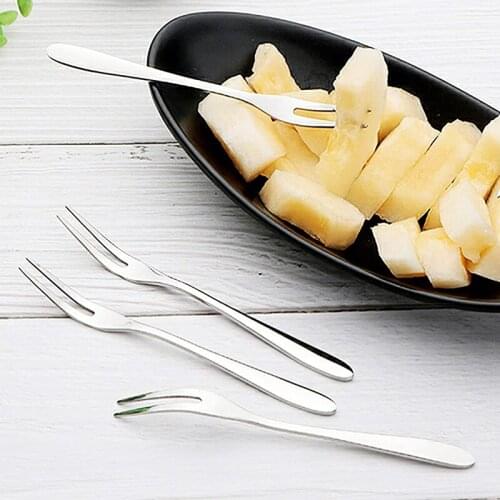 Creative Stainless Steel Coffee Spoon Watermelon Ice Cream Fork Coffee Spoon Tableware Kitchen Gadgets Home Decoration