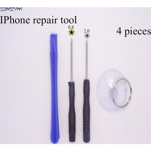 Hot selling 4 in 1 Mobile Phone Repairing Tool Kit Spudger Pry Opening Tool LCD Repair Tools with 2.0MM\0.8MM star screwdrivers