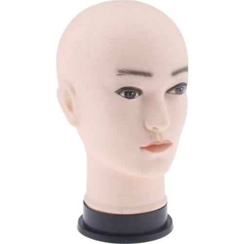 Massage Training Male Mannequin Round Head Practice Model Eyelash Extensions